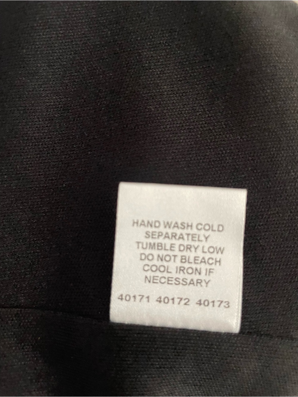 Olivia Grey Women's Black Open-Front Tuxedo style Blazer High Low hem size small - Picture 5 of 6